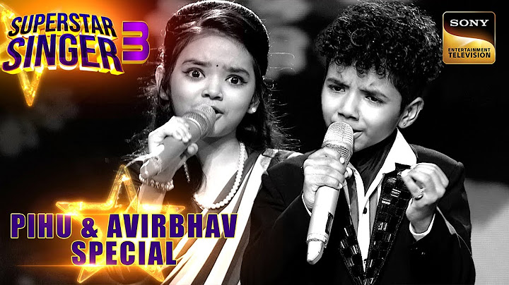 ‘Jahan Main Jaati Hu’ पर Pihu-Avirbhav का Retro अवतार |Superstar Singer 3 | Pihu & Avirbhav Ke Duets
