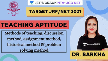 Methods of teaching | Teaching Aptitude | Target NTA-UGC NET Paper-1 for 2020/2021