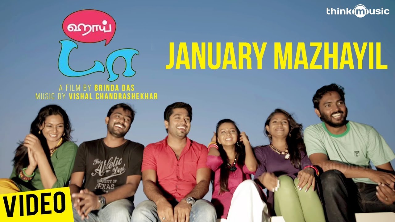 january mazhayil song