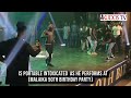 Is Portable intoxicated as he performs at Malaika 50th birthday party