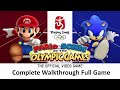 Mario  sonic at the olympic games beijing 2008 all wii events  olympic games 