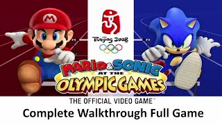 Mario & Sonic at the Olympic Games (Beijing 2008) All Wii Events | Olympic Video Games 🥇🥈🥉