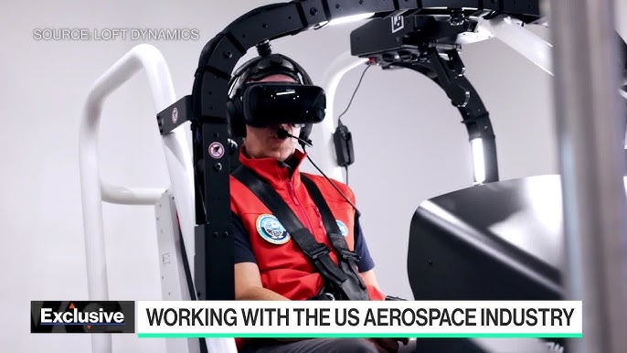 Loft Dynamics Demonstrates 360-degree Virtual Reality Helicopter Flight  Simulator