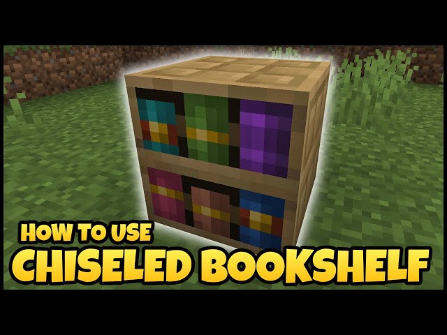 How to Make a Chiseled Bookshelf in Minecraft - Minecraft Station