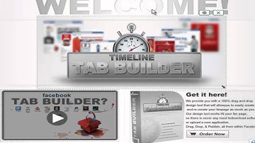 Build Facebook Fan Page in Just Minutes - Timeline Tab Builder