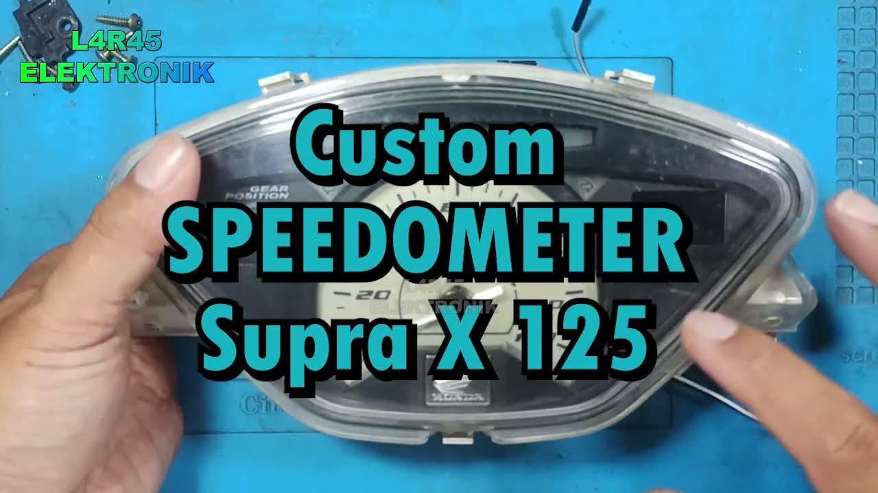 Modif Speedometer Supra X 125 #4