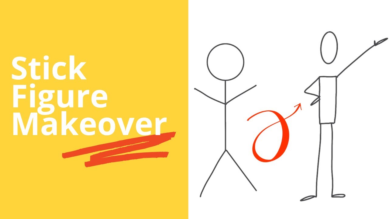 Stick Figure Makeover - YouTube