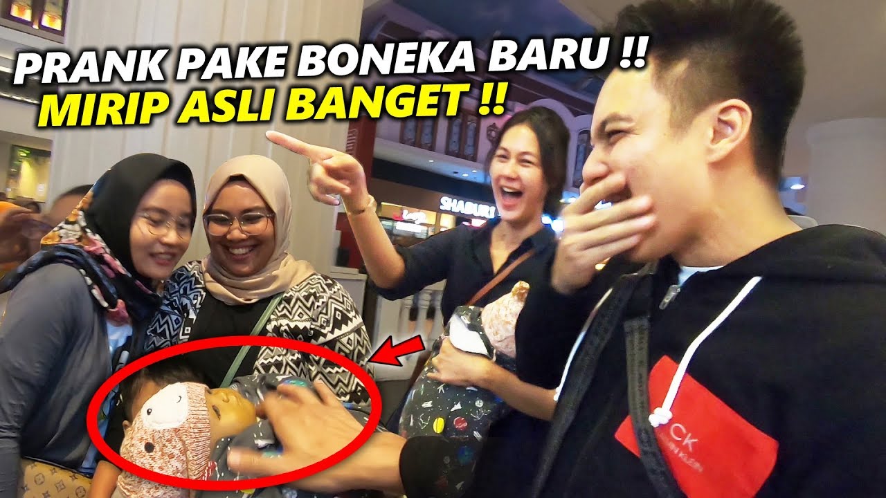 KEMARIN BONEKANYA KEKECILAN !! PAULA MINTA GANTI .. YANG SEKARANG MIRIP BANGET BAYI ASLI ..