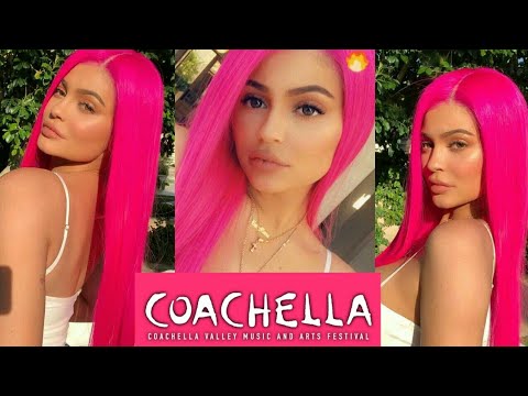 Video: Kylie Jenner Plaukai Atrodo „Coachella“