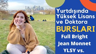 Yurtdışı Yüksek Lisans ve Doktora Bursları👩‍💻 En iyi 7 Burs 🤑 İngiltere, Amerika ve daha fazlası🇬🇧🇺🇸