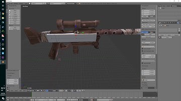 Garrys Mod ||| Blender to GMod Steela Sniper Rifle  ||| Speed Vid