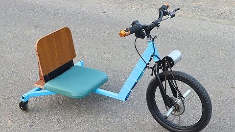 DIY Electric 2-in-1 Trike: Cruise And Drift Conversion (DIY Project)