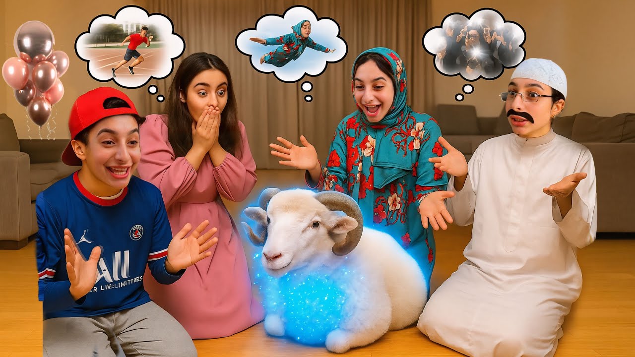 لما نجيب خروف العيد🐏ويبدا يحقق الأمنيات✨ويحـوّلها لكارثة😱!(خروف العيد المجنون🎉)|روان ستارز😍