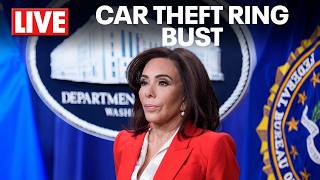 LIVE: Jeanine Pirro, DC Mayor announce arrests in international car theft ring | FOX 5 DC
