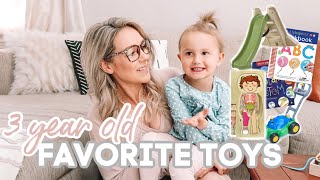 CURRENT FAVORITE TOYS FOR MY 3 YEAR OLD TODDLER| Toddler Must Haves| Tres Chic Mama