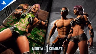 Mk1 All Fatalities On Sasha Banks Skin For Janet Cage W Mods