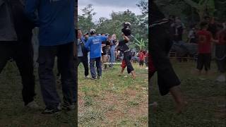 Penonton Kena Gaduk Banteng Terbang