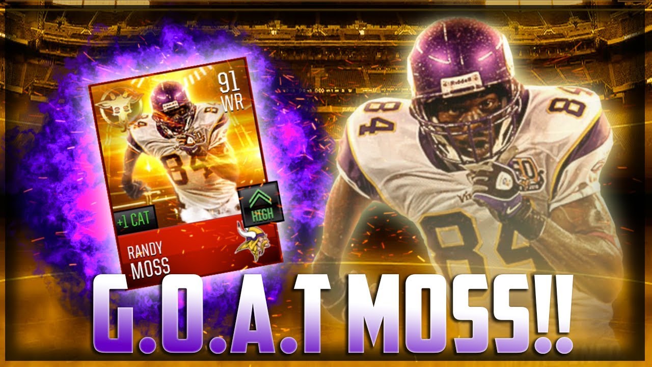 Newest BOSS GOAT 91 OVR RANDY MOSS!! GOAT Bundle Opening Elite Pulls
