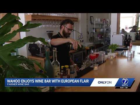 Wahoo enjoys new wine bar with European Flair