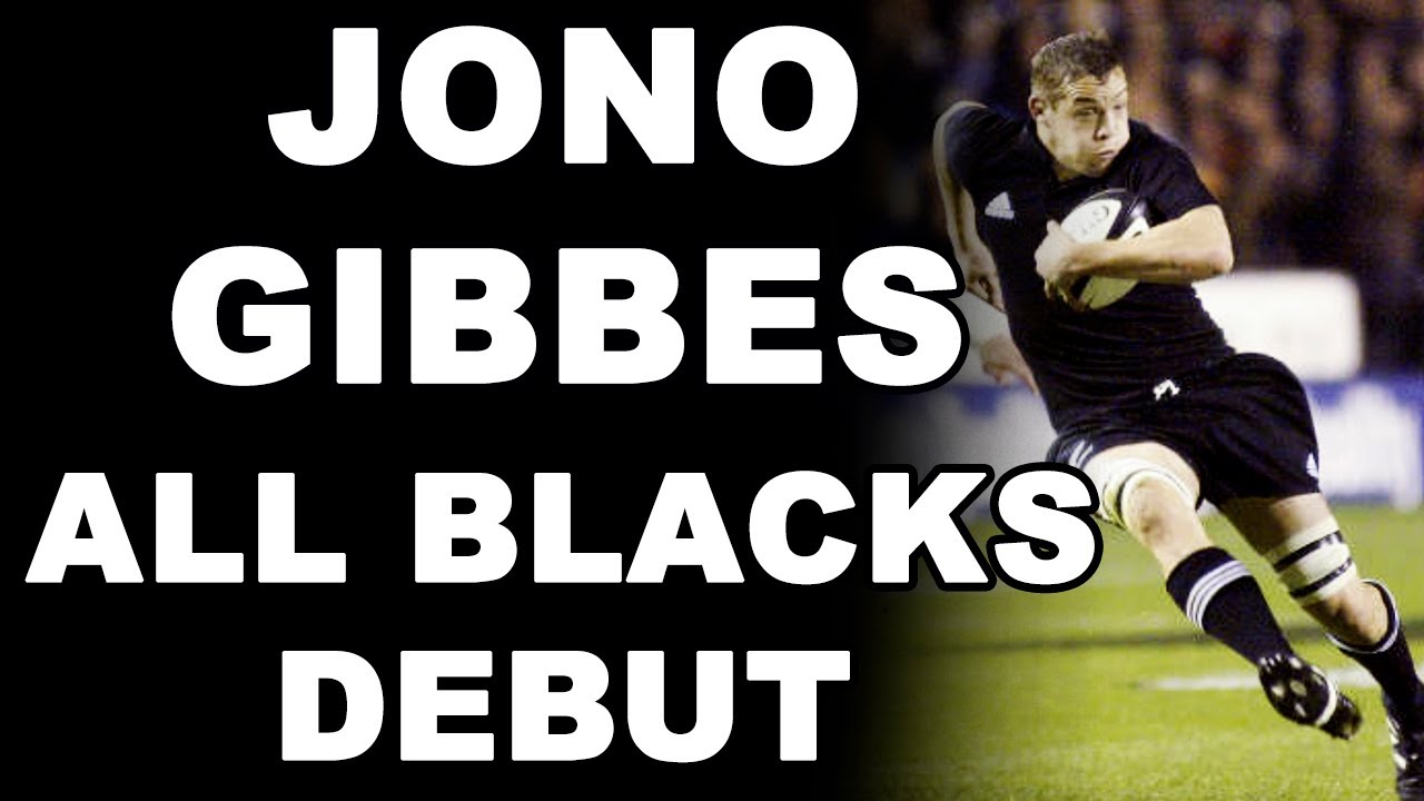 Jono Gibbes All Blacks Debut