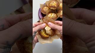 Saftige Kürbismuffins mit Frischkäsekern 🎃🧁 | Das perfekte Herbstrezept