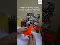 Butterfly Origami by✨️ Ruthvi Magic Folds ✨️#Paperbutterfly  #OrigamiForKids#PaperCrafts #DIYForKids