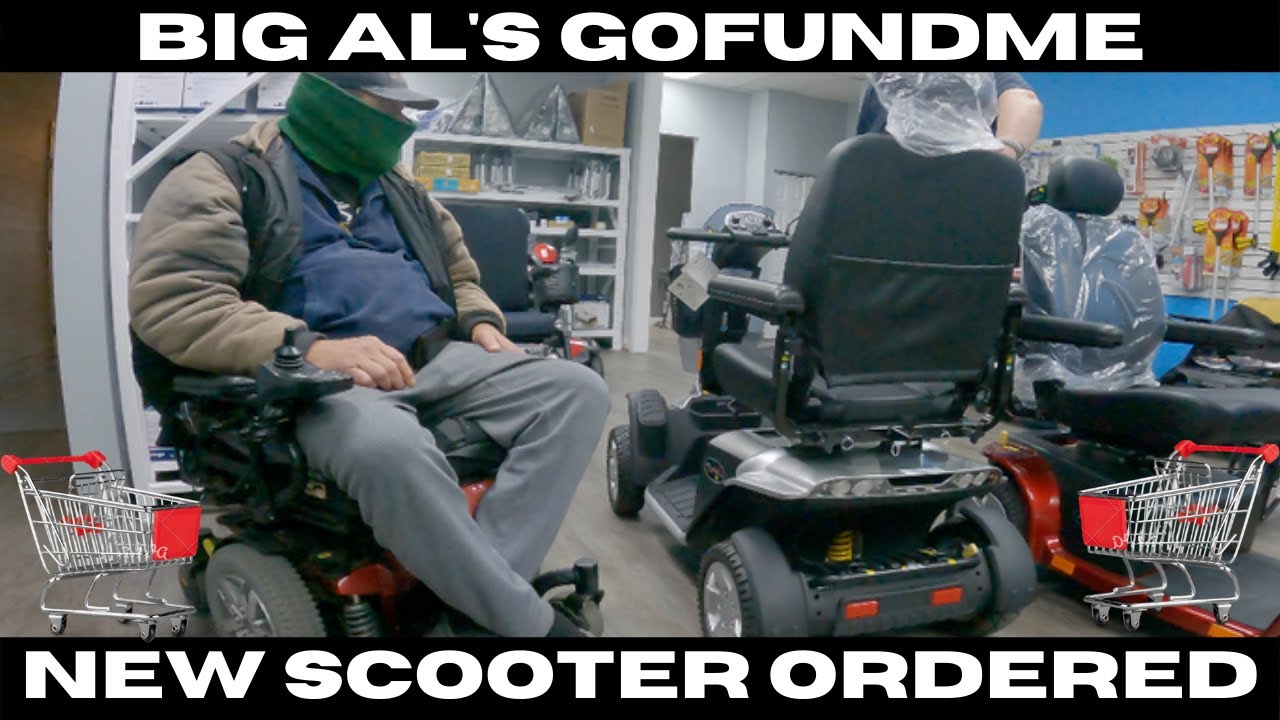 Carts of Darkness Big Al's GoFundMe Scooter has been ordered Pride