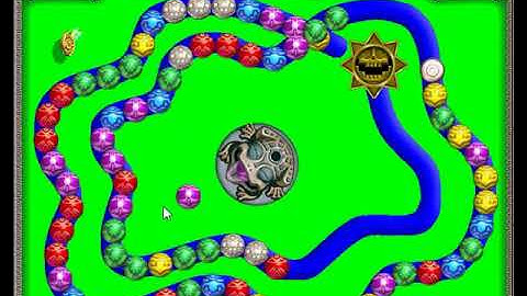 zuma deluxe custom level: crying at the riverside