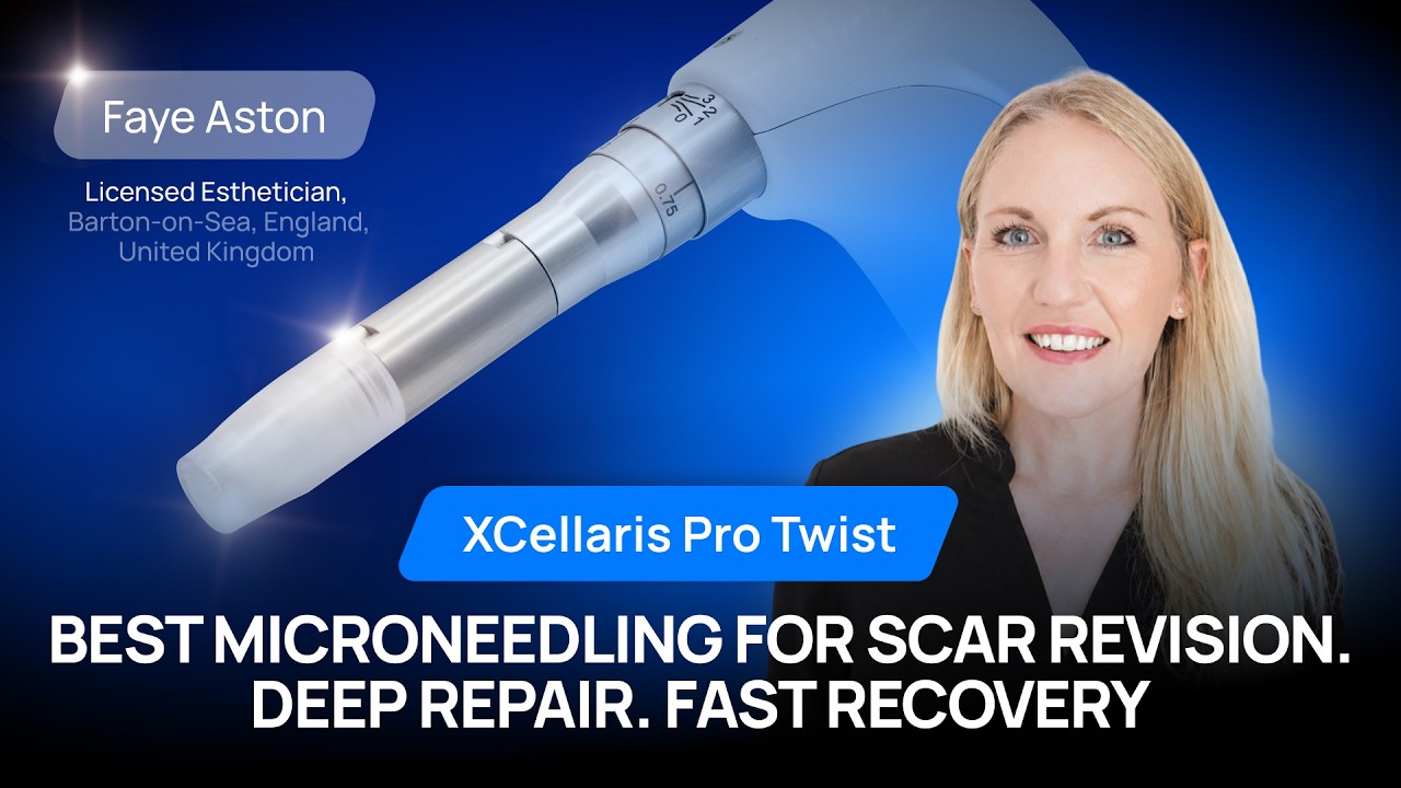XCellarisPRO Twist FDA-cleared Class II Microneedling System