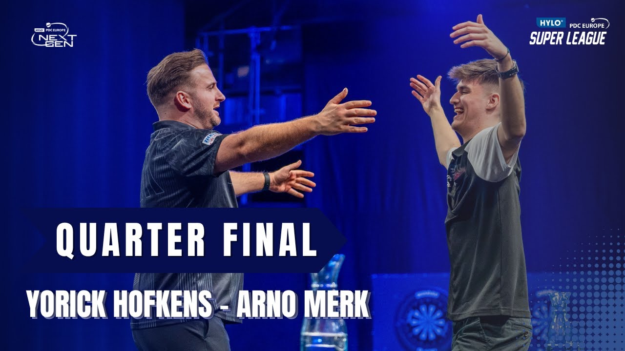 Yorick Hofkens vs. Arno Merk - HYLO PDC Europe Super League 2025 - Quarter Final - Full Match