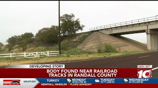 VIDEO: Authorities investigating after body found near railroad in Randall County