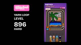 Yarn Loop Level 896 Hard Walkthrough | Easy Solution