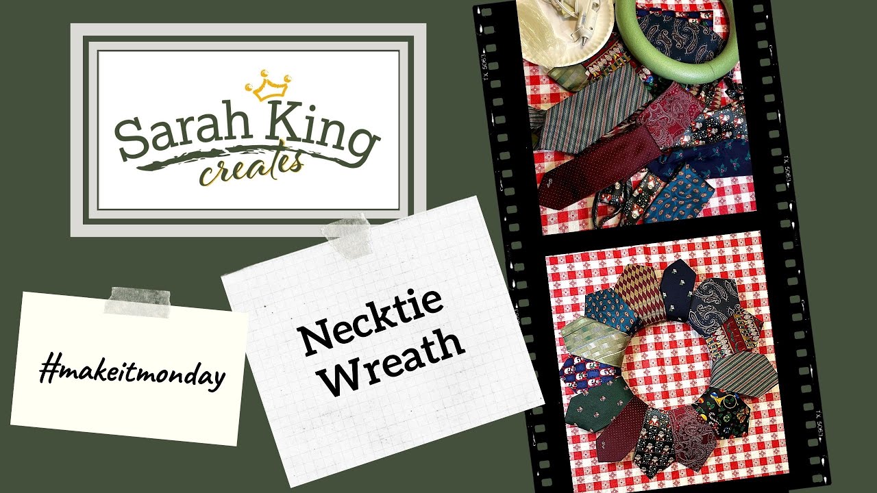 Create a Necktie Wreath