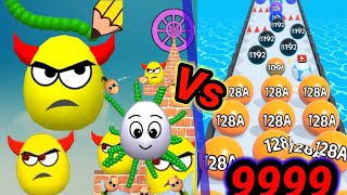 🌈Draw To Smash & 9999 Number Ball 🏀(Infinity) Walkthrough games Android (Ios) games pely screenshot 1