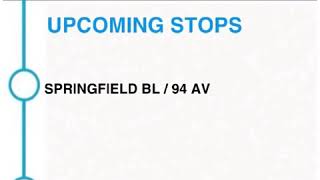 Q88 to Queens Ctr Mall bus Audio announcements MTA BUS