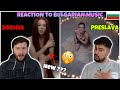 Reaction to BULGARIAN SONGS: PRESLAVA - V TVOETO LEGLO vs. SIMONA - MOMICHE OT LED [Starring Galin]