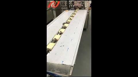 Sliced bread flow pack machine, pillow packaging machine, horizontal flow wrapper, flow pack machine