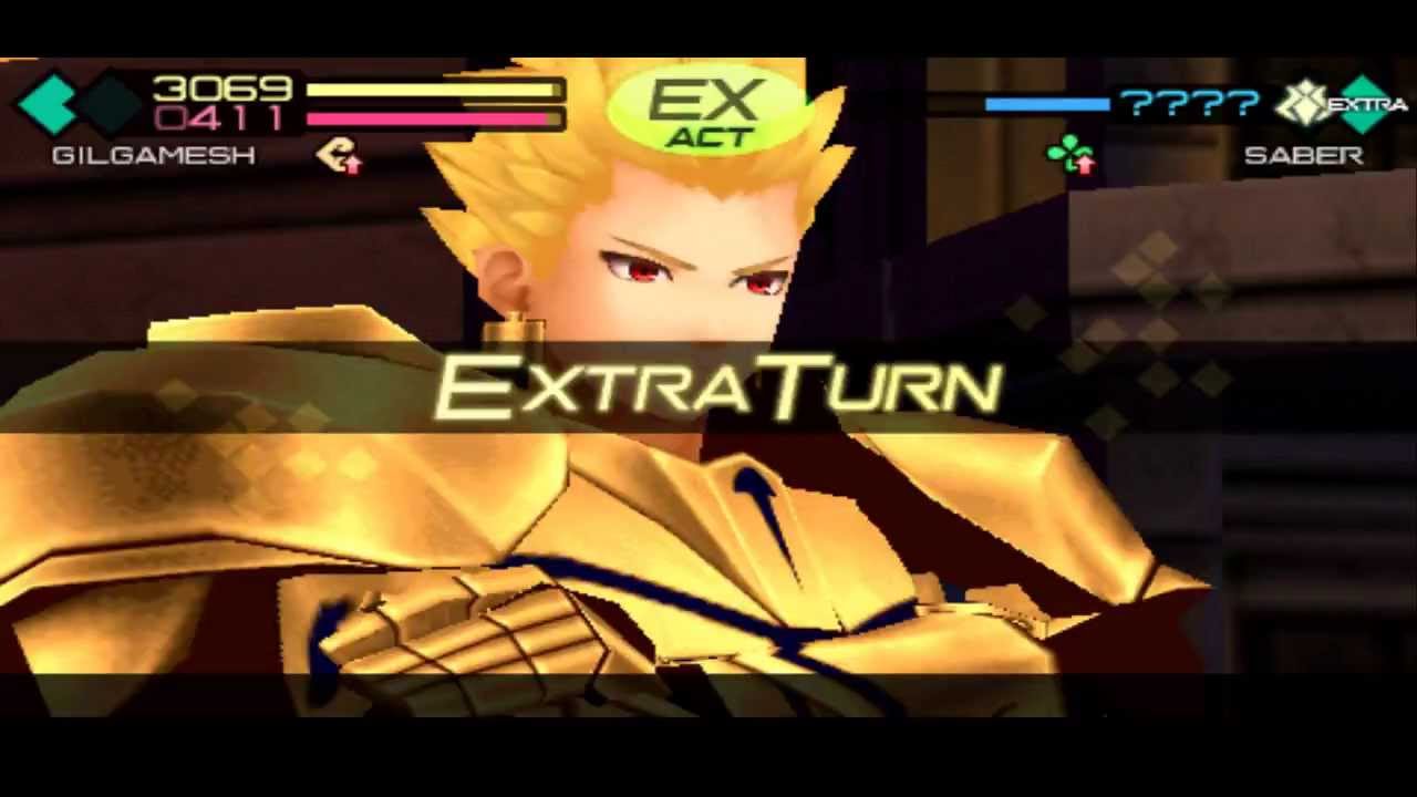 Fate/Extra CCC Gilgamesh Skill Exhibition - YouTube