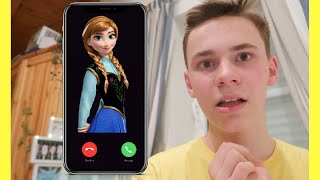 SCHREIBE um 3 UHR NACHTS niemals mit FROZEN 2 Anna über WHATSAPP