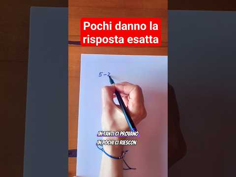 Quiz di matematica