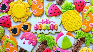 Hello Summer ~ Satisfying Cookie Decorating | The Graceful Baker