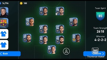 Quiqui setien updated tactics on pes 2020!! FC BARCELONA manager 4-2-2-2