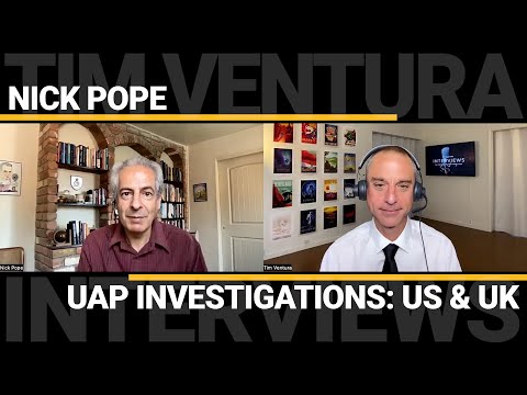 Nick Pope - UAP Investigations In The US & UK