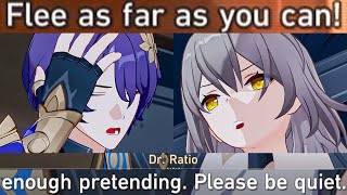 Dr. RATIO VS STELLE Cutscene Honkai Star Rail