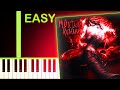 MONTAGEM RUGADA EASY Piano Tutorial