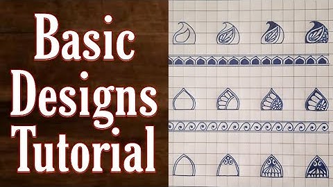 Mandala Art | Basic Designs Tutorial (Part 3)