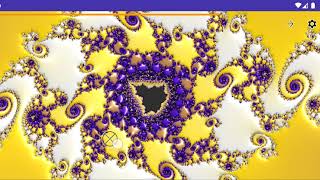 Fract - Demo of Default Mandelbrot, Light Effects and Parameter Switching screenshot 2
