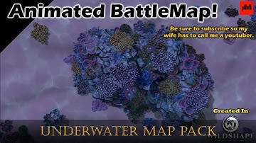 Animated Battle Map - Underwater Map Pack
