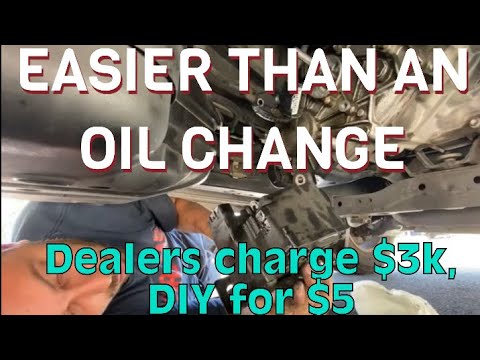 Lexus GX470 - Transfer Case Actuator Leak Fix (EASY)