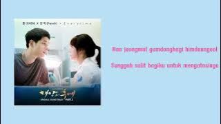 CHEN feat PUNCH ~ EVERYTIME (Lirik Lagu Terjemahan)